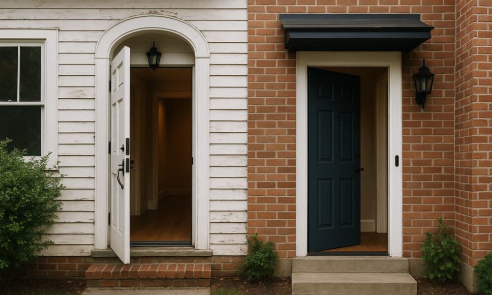 Dlaczego w niektórych krajach drzwi otwierają się na zewnątrz