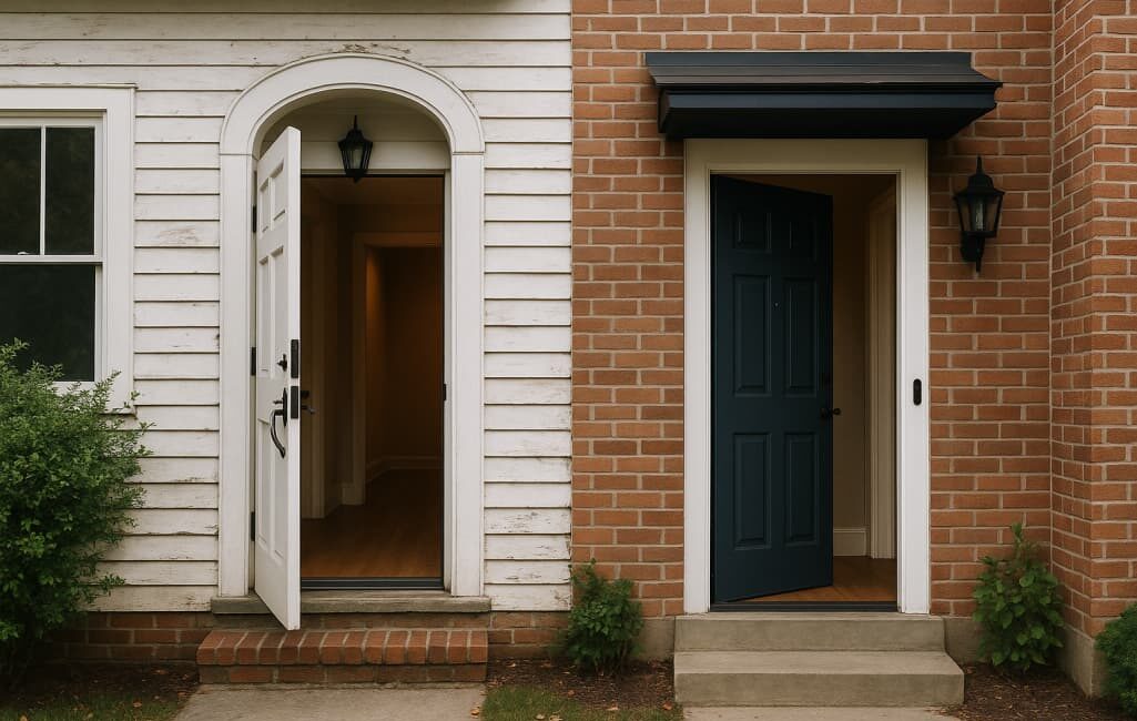 Dlaczego w niektórych krajach drzwi otwierają się na zewnątrz