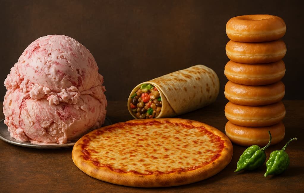 Najdziwniejsze rekordy Guinnessa związane z jedzeniem