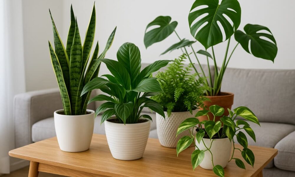 Rośliny oczyszczające powietrze w domu