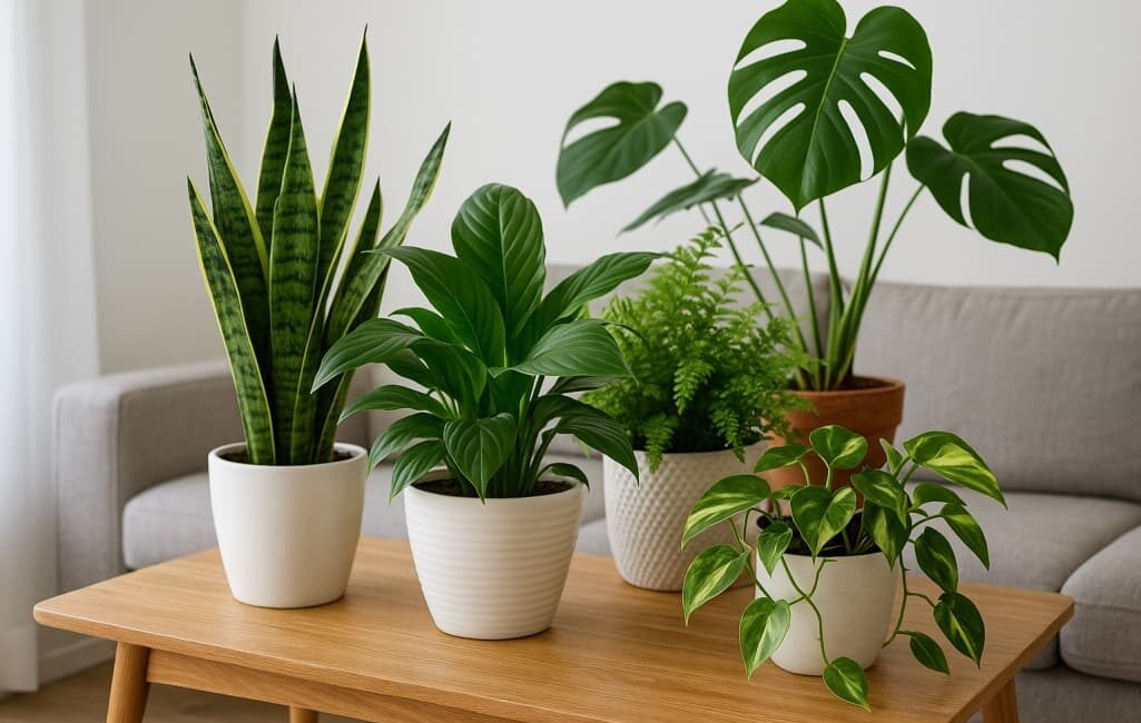 Rośliny oczyszczające powietrze w domu