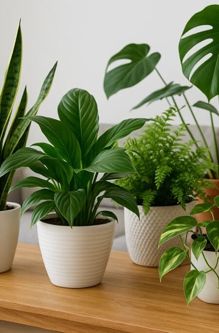 Rośliny oczyszczające powietrze w domu