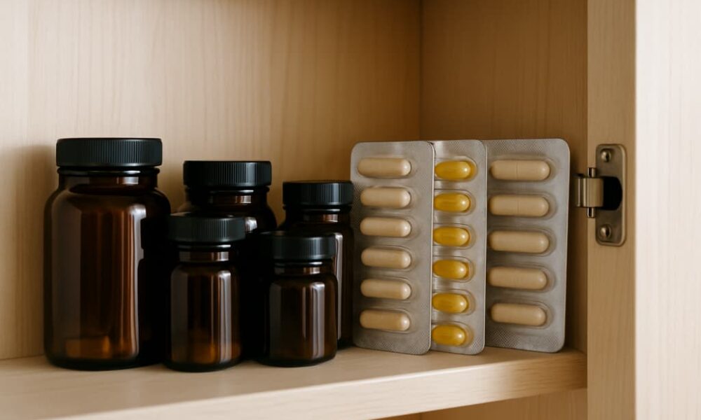Jak przechowywać suplementy w domu