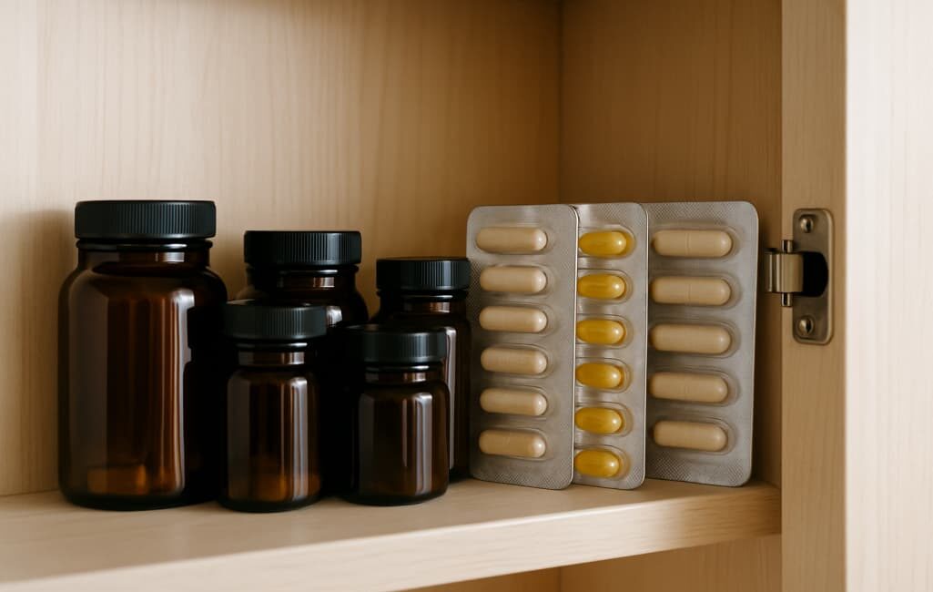 Jak przechowywać suplementy w domu