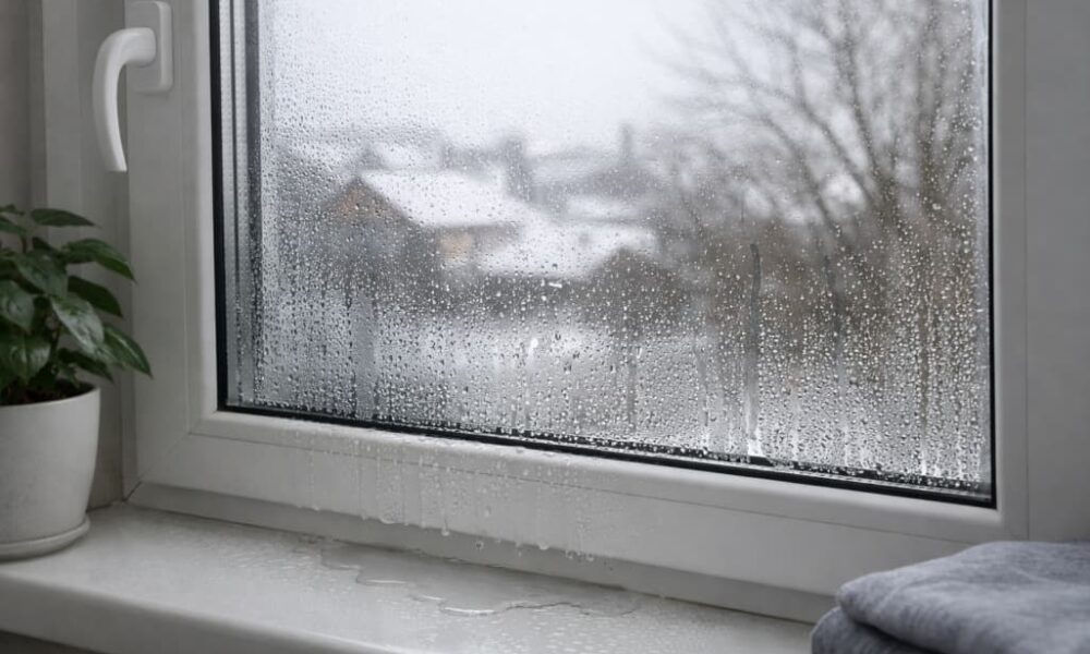 Dlaczego na oknach pojawia się woda od środka i co to mówi o mikroklimacie w domu