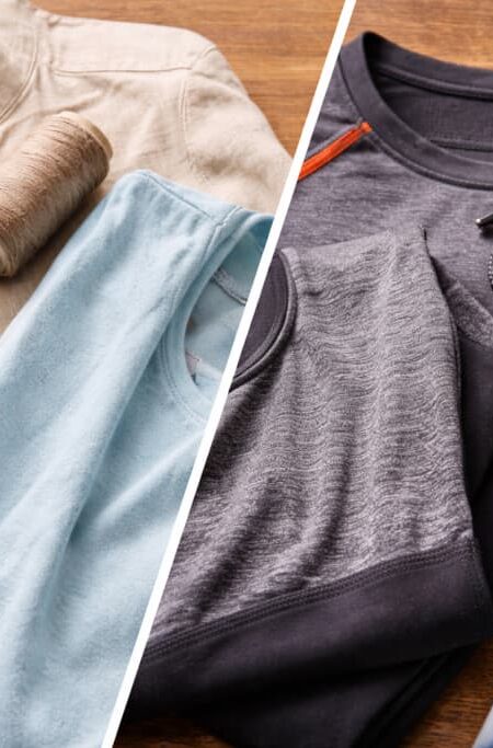 Materiały naturalne vs syntetyczne – realne różnice w komforcie noszenia